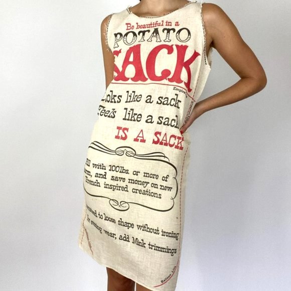 Iconic Marilyn Monroe Pop Art Potato Sack Dress - Picture 9 of 13
